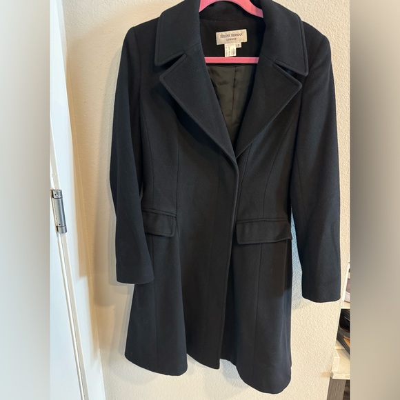 Helene Berman Wool Dress coat Small - Picture 3 of 13